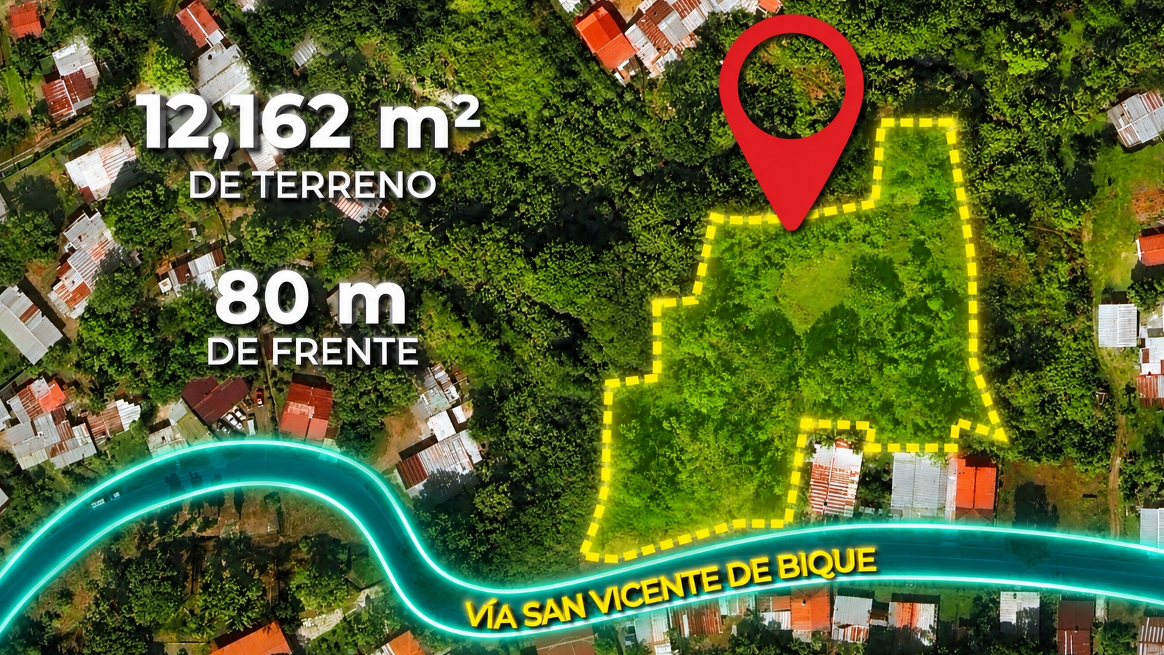 Terreno en venta en Bique