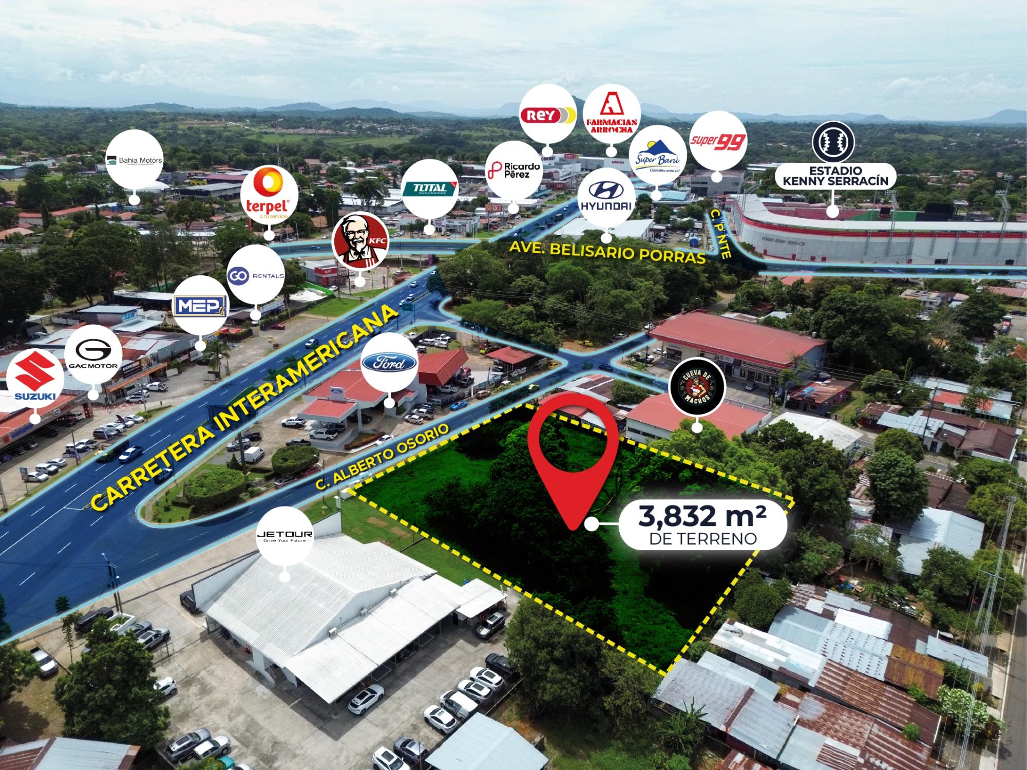 Terreno en venta o alquiler en David