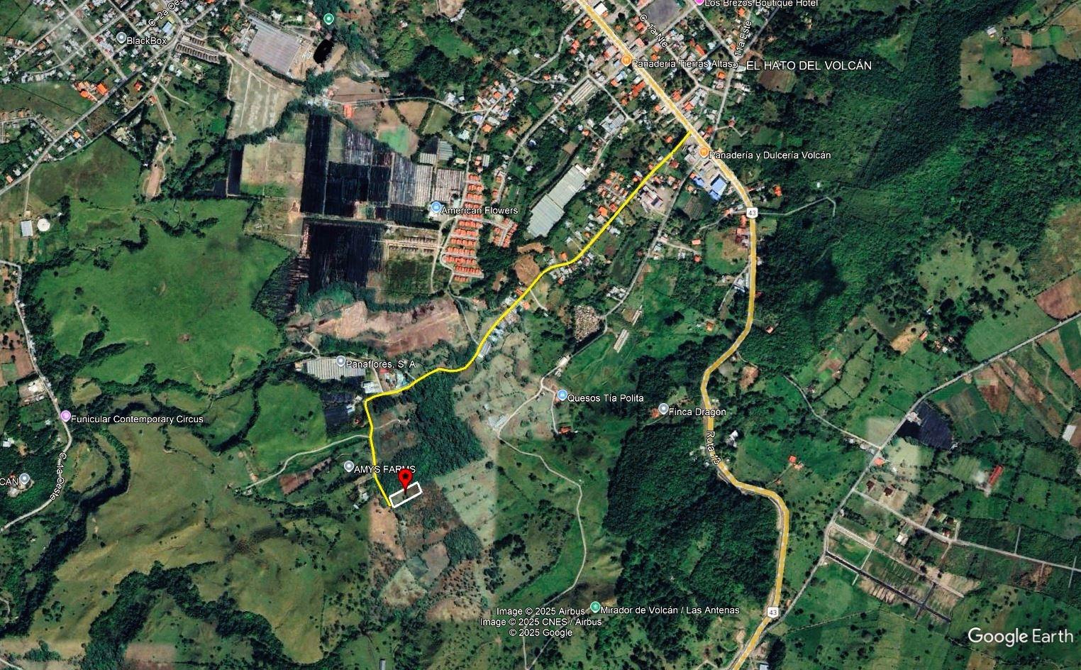 Terreno en venta en Volcán