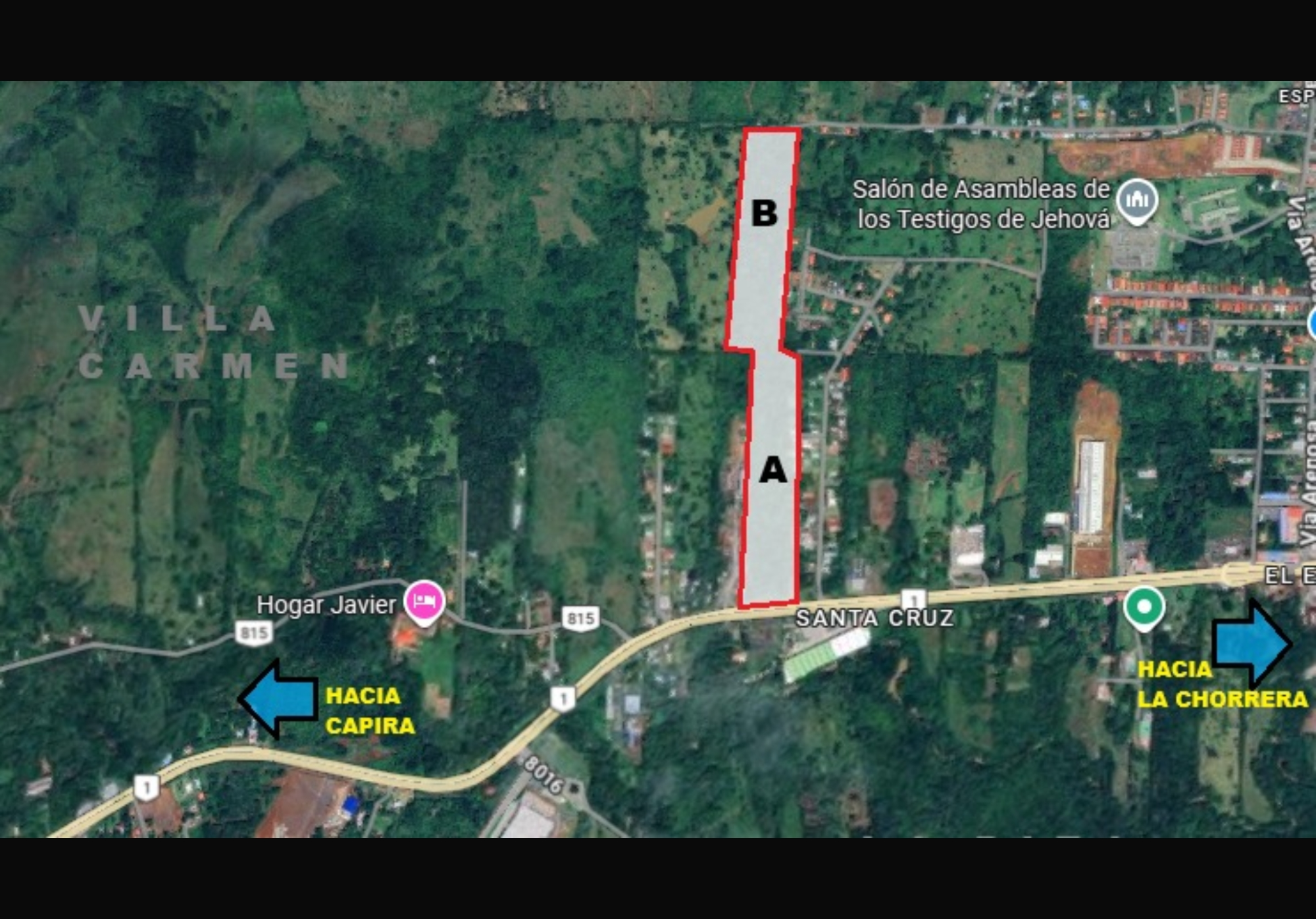Terreno en venta en El Espino